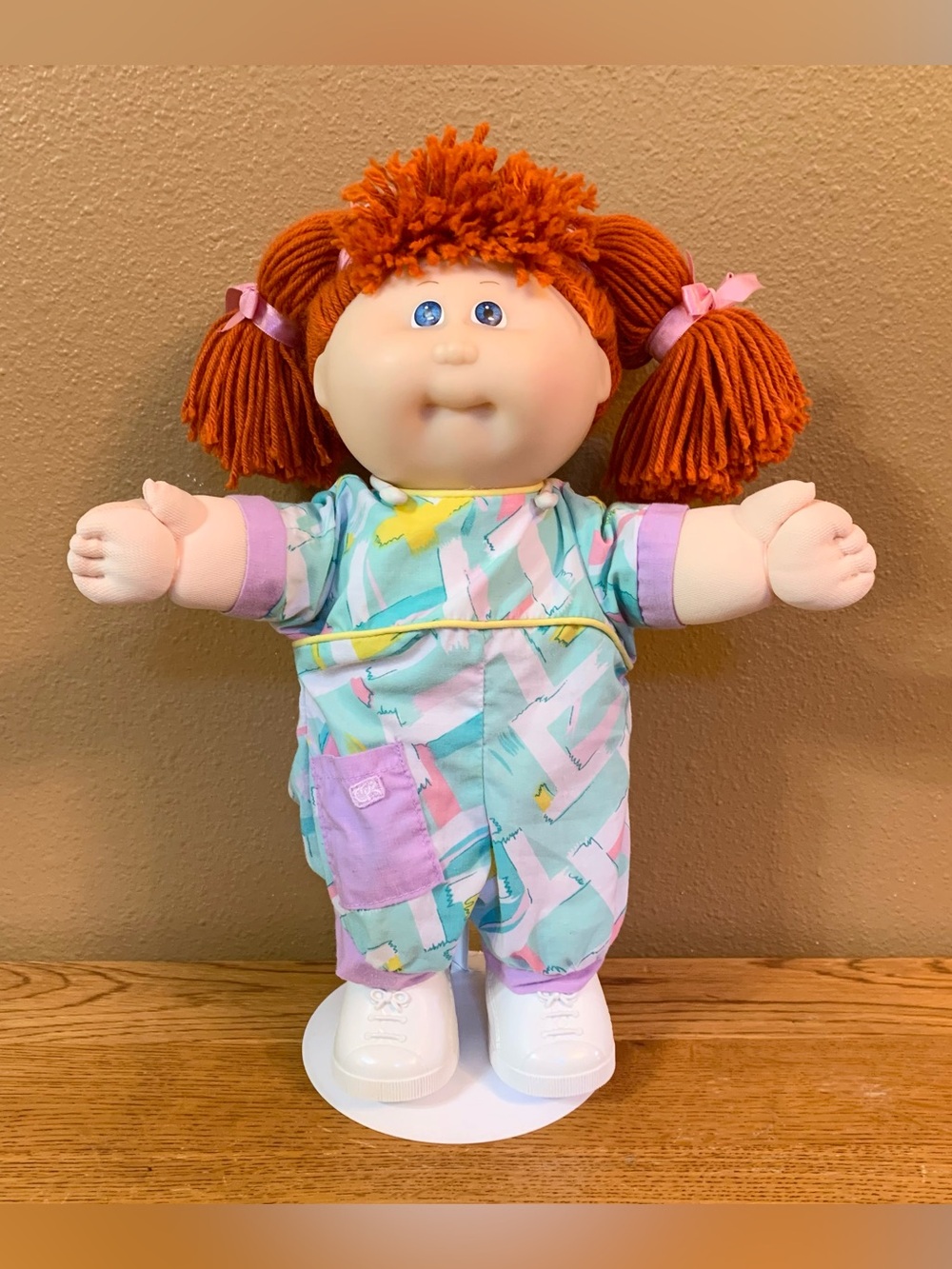 Vintage Cabbage Patch Kids Toddler Doll HM1 Girl With Red Hair